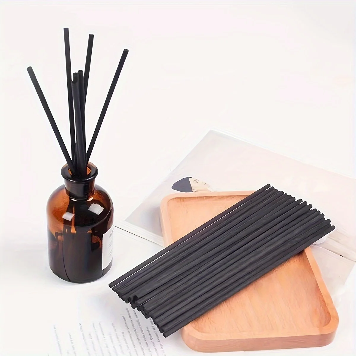 Home Fragrance Stick - 10/50pcs Fiber Sticks Diffuser Aromatherapy Volatile