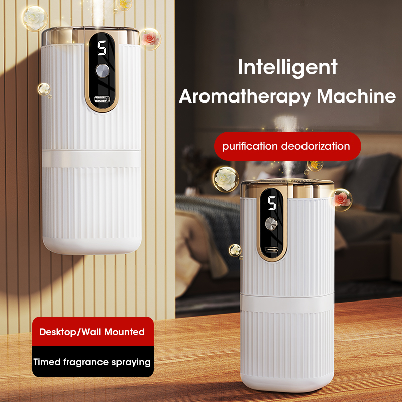 Home Fragrance Vaporizer - Rechargeable Mini Large Mist 5-Speed Essential