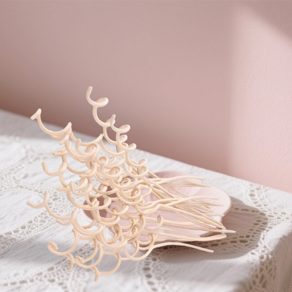 Home Fragrance Stick - 10pcs Long Wavy Diffuser Sticks Home