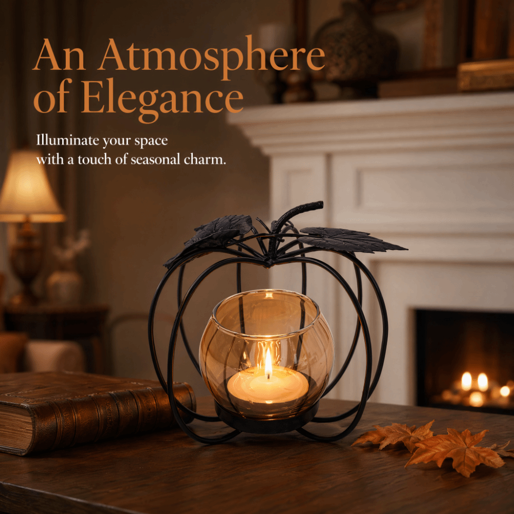 Iron, Glass Iron Glass Candle  - Amber Jar Candle review and price