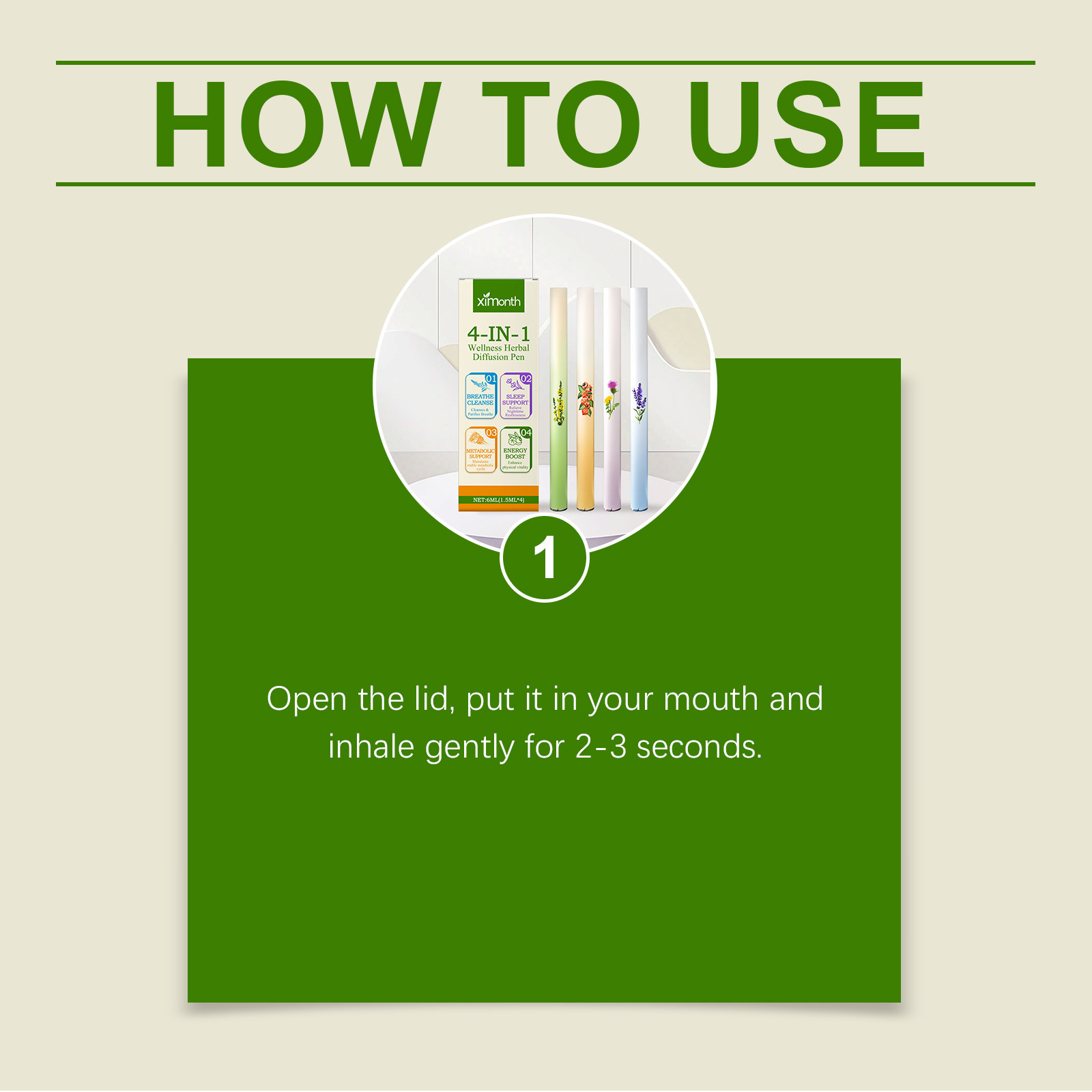 4 In 1 Air Freshening Pen Herb - Home Fragrance Stick review and price