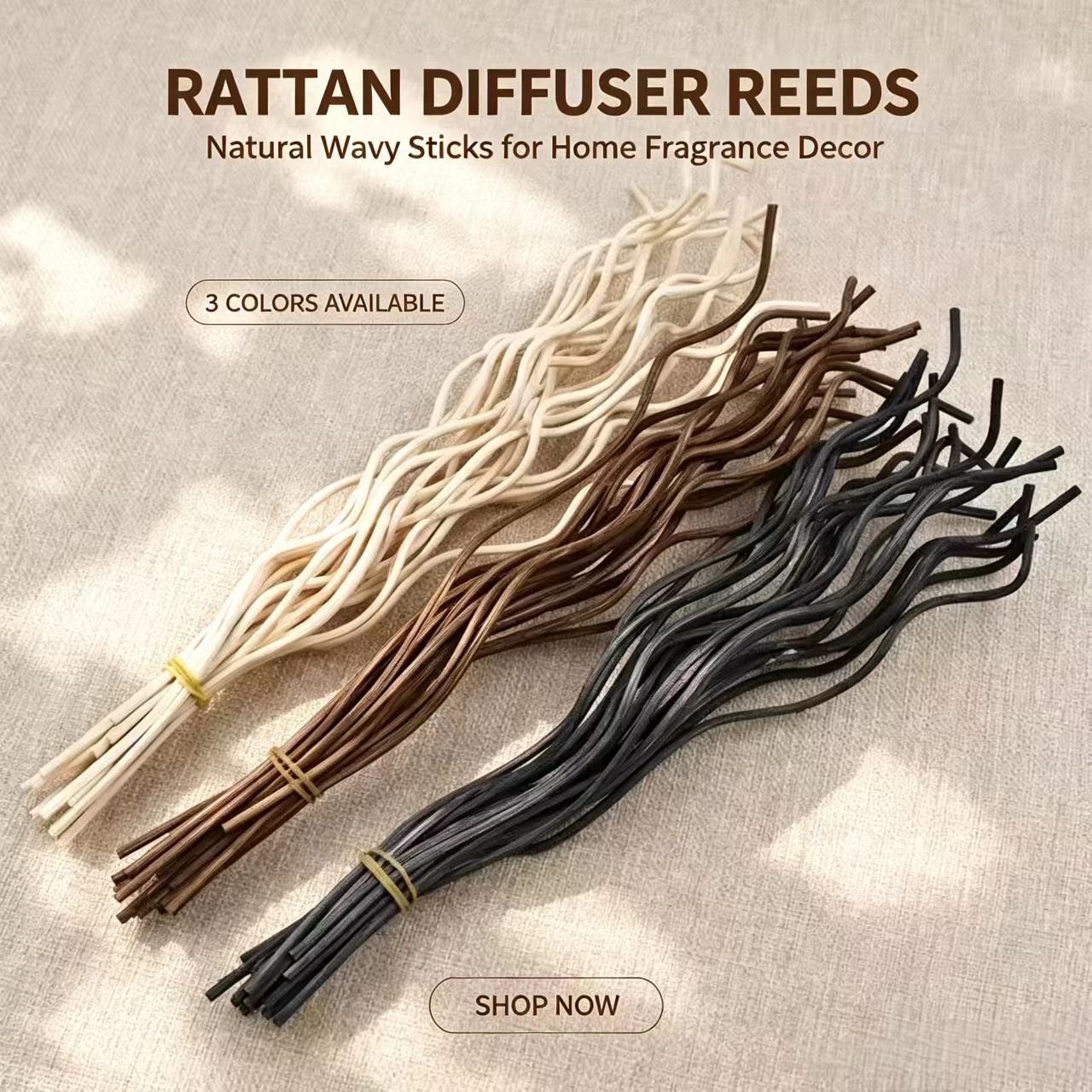 20Pcs Long Wavy Rattan Reed Di - Reed Diffuser Set review and price