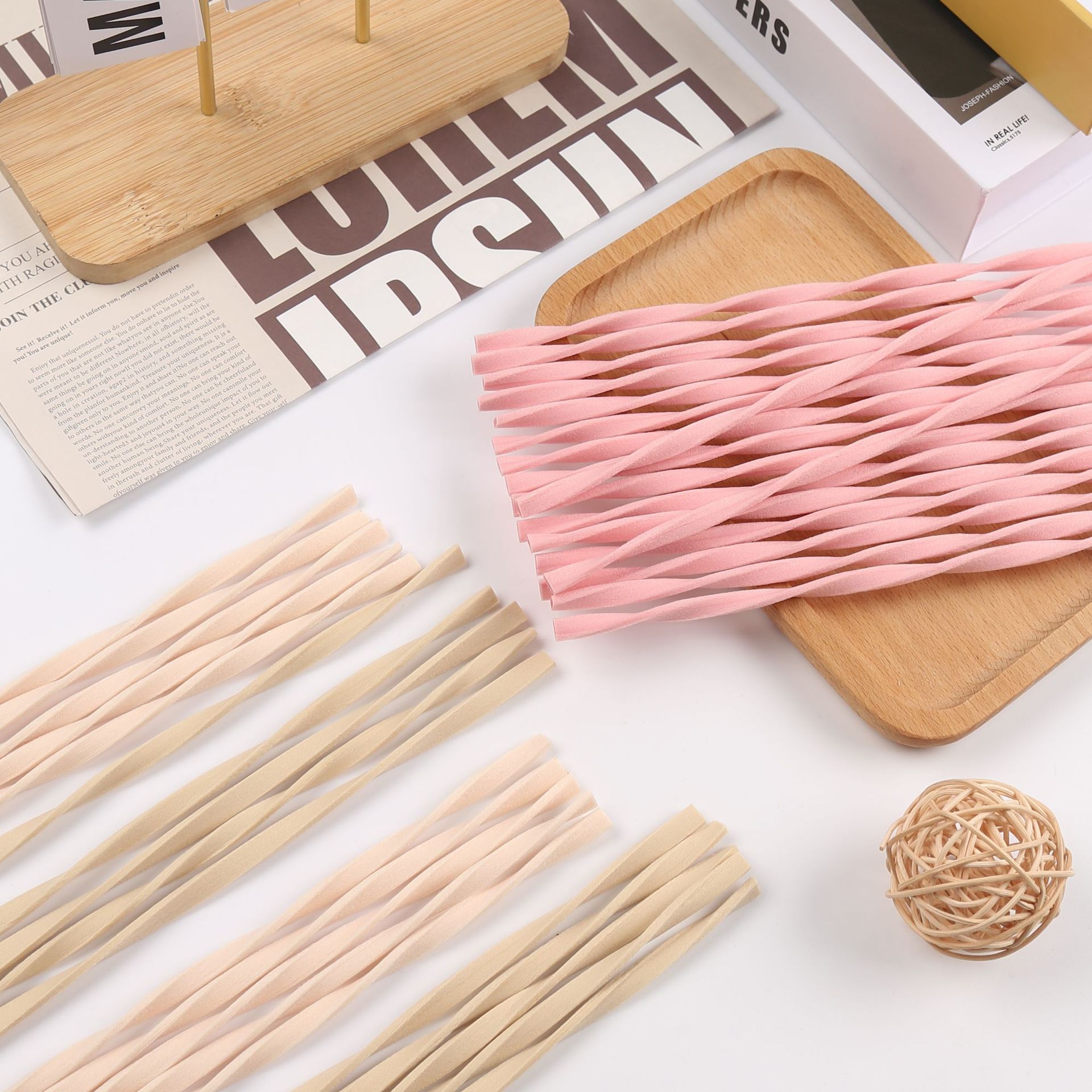 10pcs L30cm Pink/Wood Color Re - Home Fragrance Stick review and price