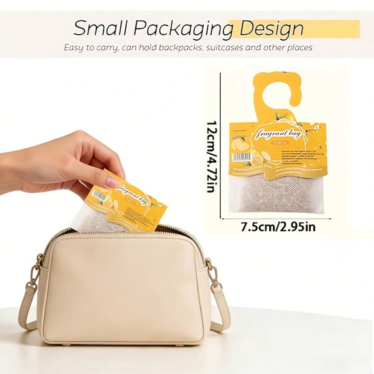 Hanging Lemon Scented Sachets, - Home Fragrance Logo review and price