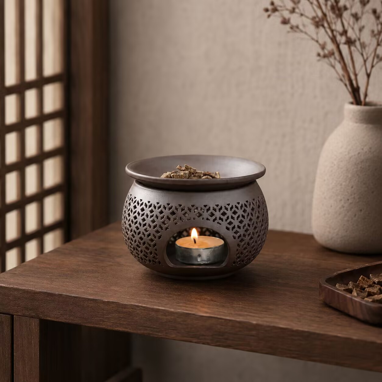 Ceramic Carved Incense Burner  - Home Fragrance Incense review and price